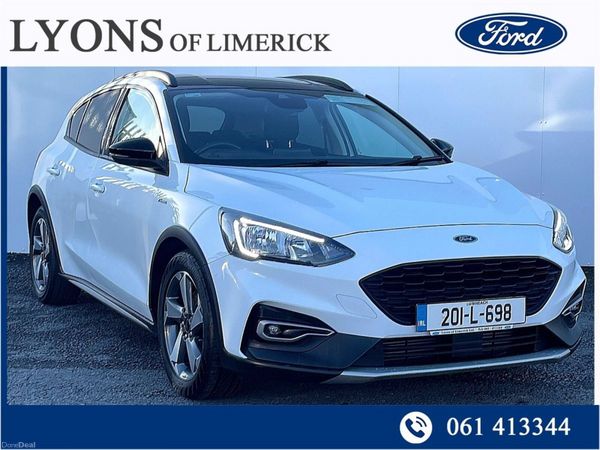 Ford Focus Hatchback, Petrol, 2020, White