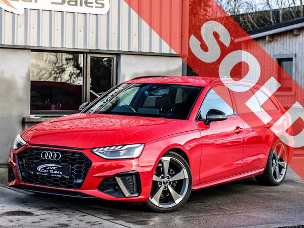 Audi A4 Estate, Diesel, 2020, Red