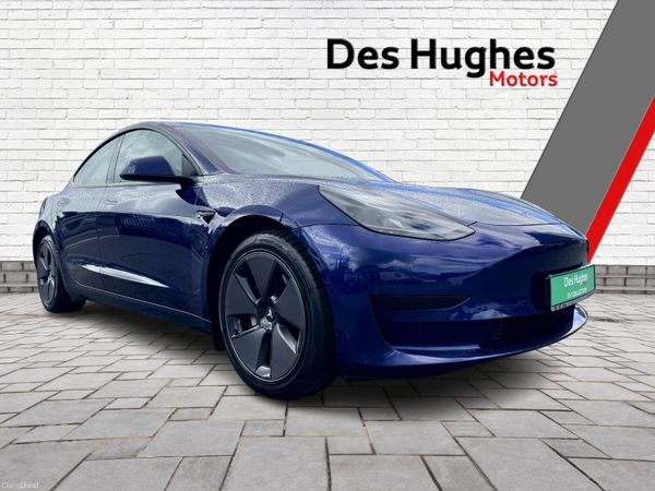 Tesla Model 3 Saloon, Electric, 2021, Blue