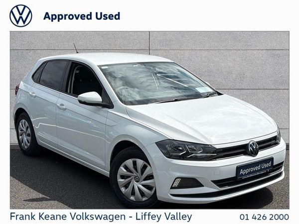 Volkswagen Polo Hatchback, Petrol, 2021, White
