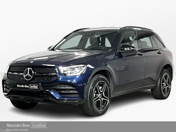 Mercedes-Benz GLC SUV, Diesel Plug-in Hybrid, 2022, Blue