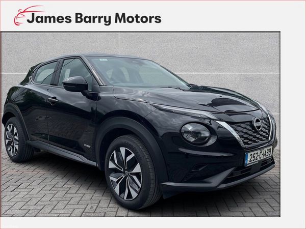 Nissan Juke SUV, Petrol Hybrid, 2025, Black