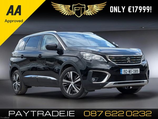 Peugeot 5008 MPV, Diesel, 2019, Black