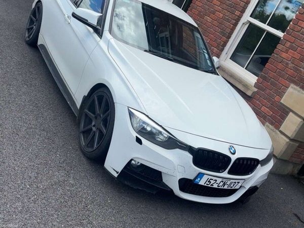 BMW 3-Series Saloon, Diesel, 2015, White