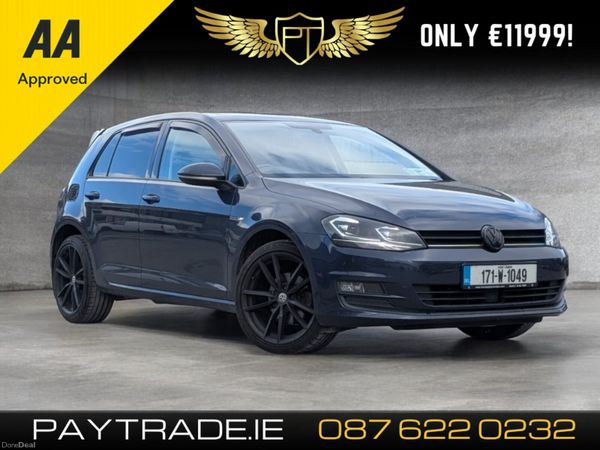 Volkswagen Golf Estate, Petrol, 2017, Blue