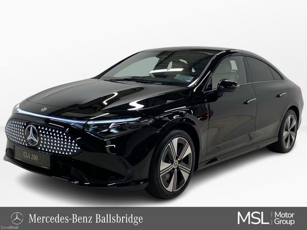 Mercedes-Benz CLA Coupe, Electric, 2026, Black