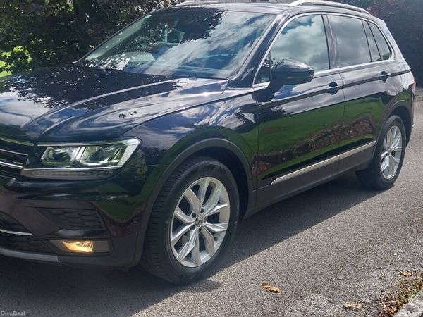 Volkswagen Tiguan SUV, Diesel, 2020, Black