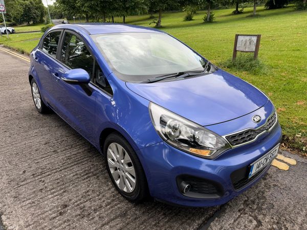 Kia Rio Hatchback, Petrol, 2014, Blue