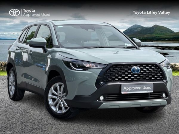 Toyota Corolla Cross SUV, Petrol Hybrid, 2024, Green