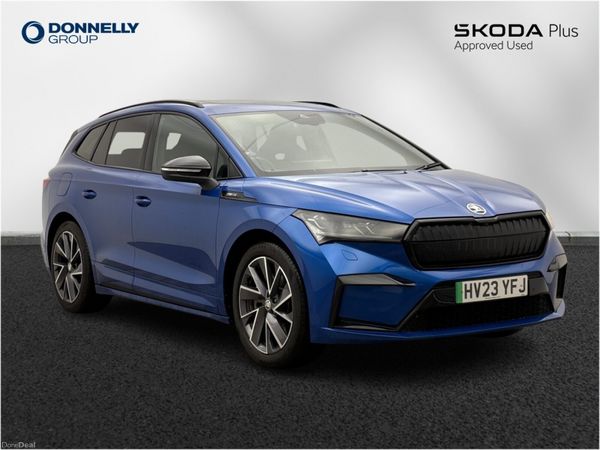 Skoda Enyaq Estate, Electric, 2023, Blue