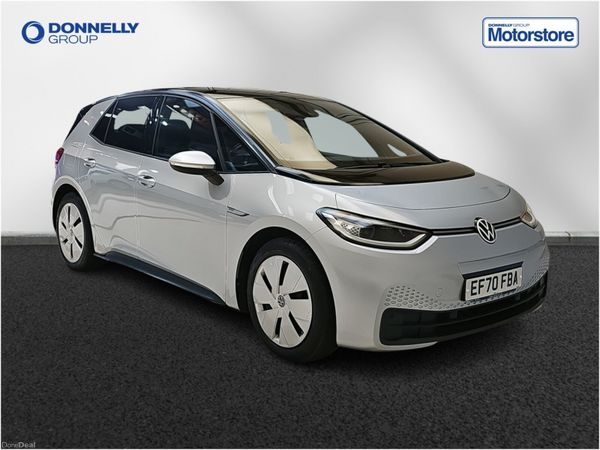 Volkswagen ID.3 Hatchback, Electric, 2020, Silver