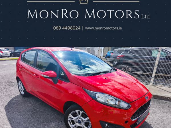Ford Fiesta Hatchback, Petrol, 2017, Red