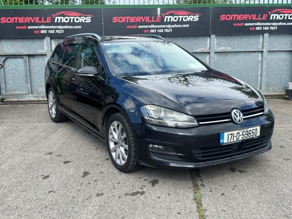 Volkswagen Golf Estate, Petrol, 2017, Black