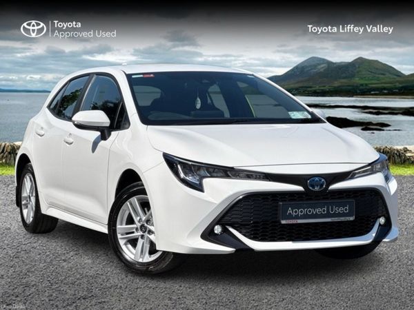 Toyota Corolla Hatchback, Petrol Hybrid, 2023, White