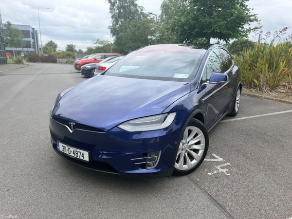 Tesla Model X MPV, Electric, 2021, Blue