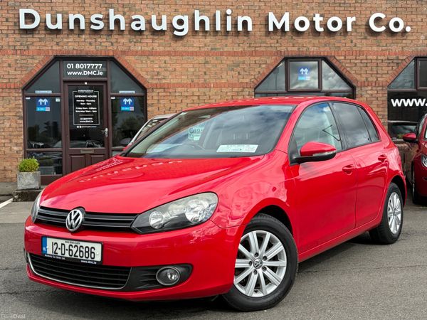 Volkswagen Golf Hatchback, Petrol, 2012, Red