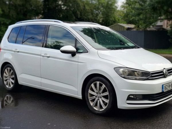 Volkswagen Touran MPV, Diesel, 2016, White