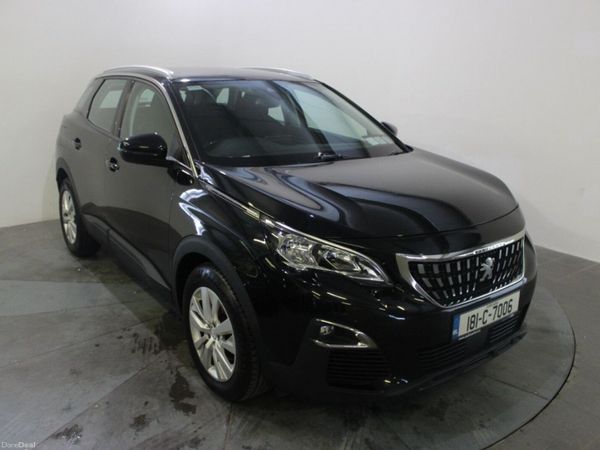 Peugeot 3008 MPV, Petrol, 2018, Black