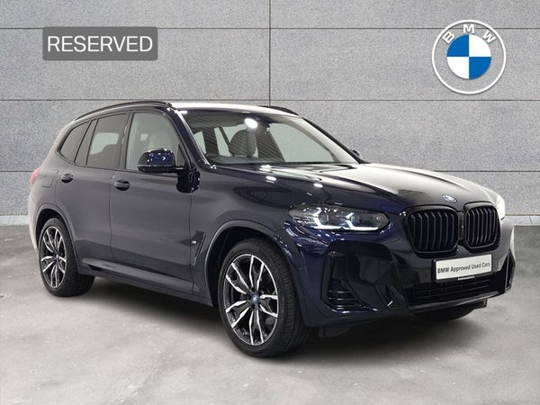 BMW X3 SUV, Petrol Plug-in Hybrid, 2023, Blue
