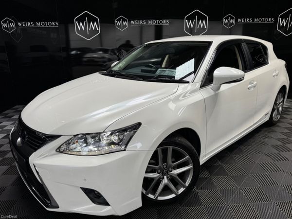 Lexus CT Hatchback, Petrol, 2017, White