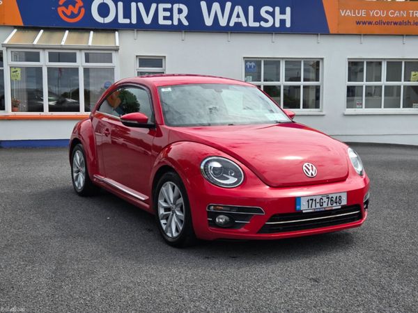 Volkswagen Beetle Hatchback, Petrol, 2017, Red