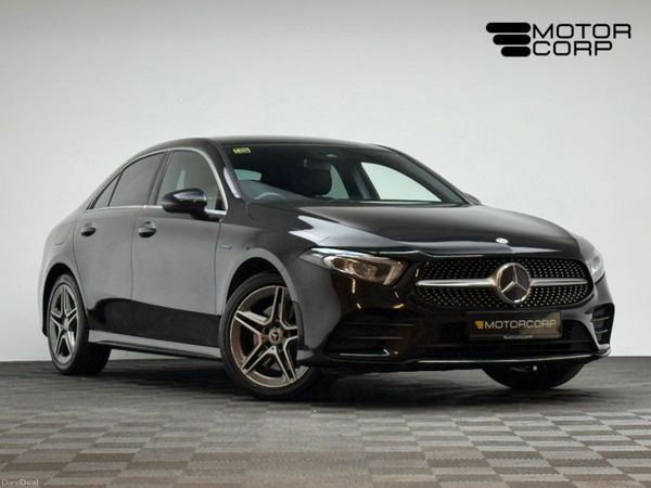 Mercedes-Benz A-Class Saloon, Petrol Plug-in Hybrid, 2020, Black