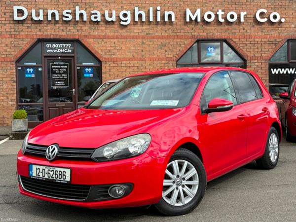 Volkswagen Golf Hatchback, Petrol, 2012, Red