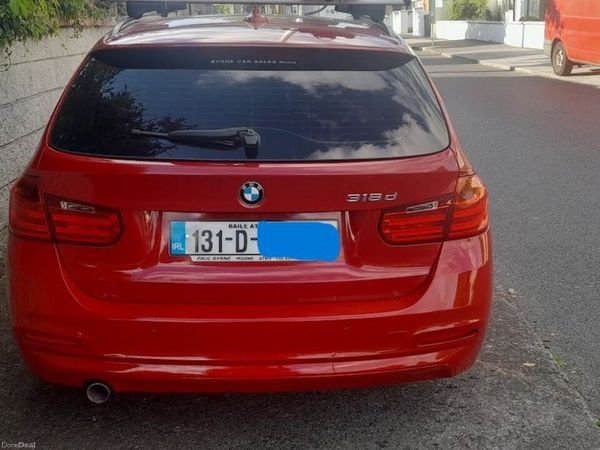 BMW 3-Series Estate, Diesel, 2013, Red