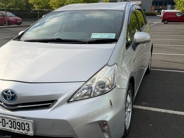 Toyota Prius Hatchback, Petrol Hybrid, 2014, Silver