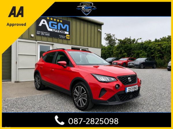 SEAT Arona SUV, Petrol, 2022, Red