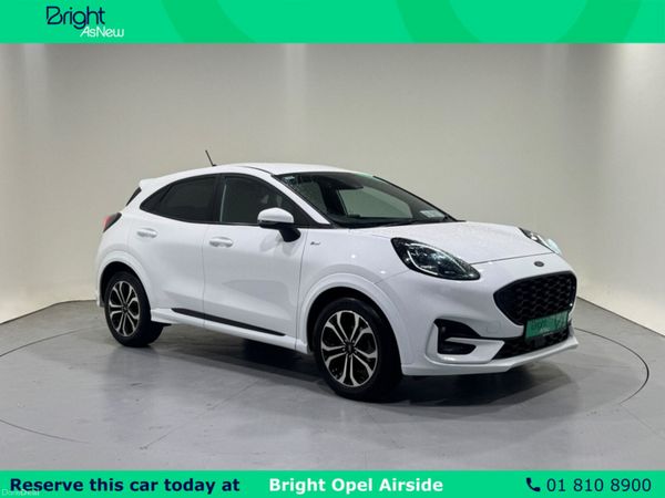 Ford Puma MPV, Petrol Hybrid, 2020, White