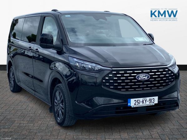 Ford Tourneo Custom MPV, Petrol Plug-in Hybrid, 2025, Black