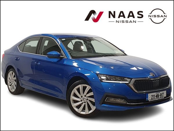 Skoda Octavia Saloon, Petrol, 2021, Blue