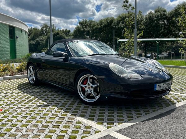 Porsche Boxster Convertible, Petrol, 2004, Black