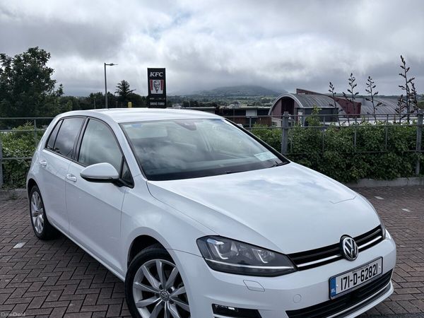 Volkswagen Golf Hatchback, Petrol, 2017, White
