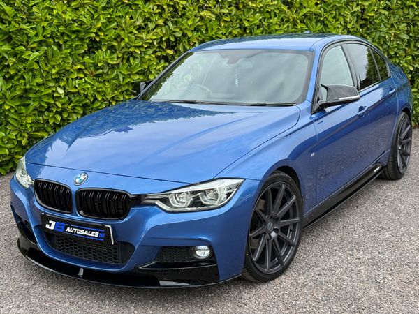 BMW 3-Series Saloon, Diesel, 2017, Blue