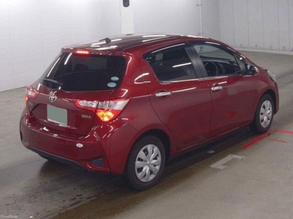 Toyota Vitz Hatchback, Petrol, 2017, Red