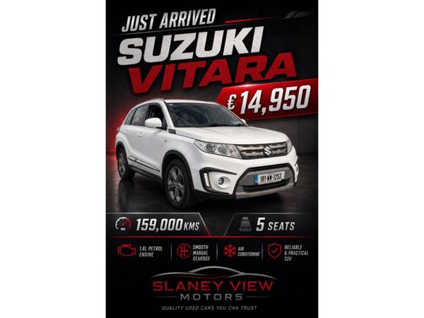 Suzuki Vitara SUV, Diesel, 2018, White