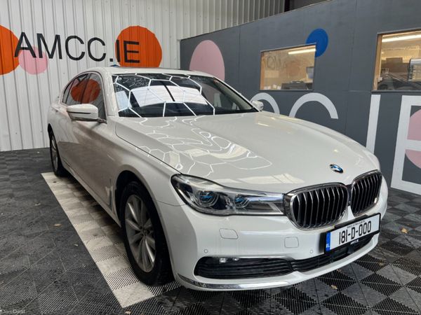 BMW 7-Series Saloon, Petrol Plug-in Hybrid, 2018, White