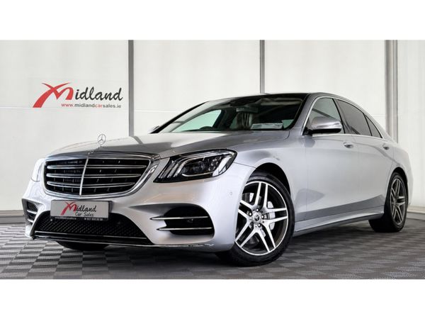 Mercedes-Benz S-Class Saloon, Diesel, 2018, Silver