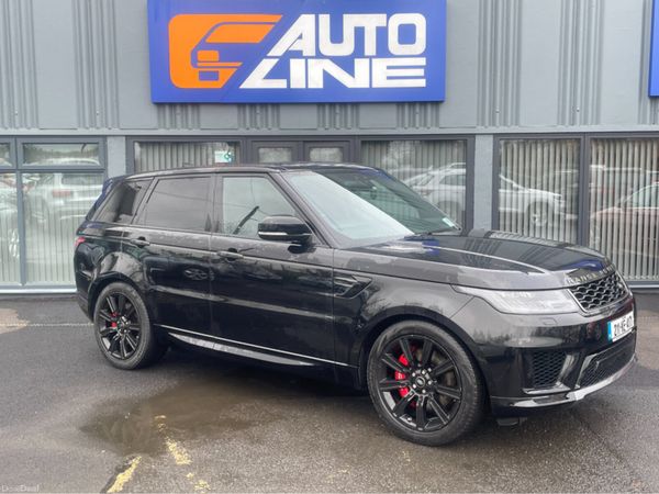 Land Rover Range Rover Sport Estate, Petrol Plug-in Hybrid, 2021, Black