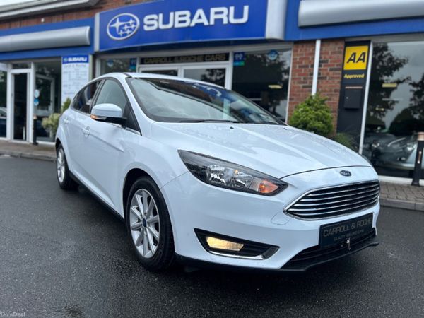 Ford Focus Hatchback, Petrol, 2017, White