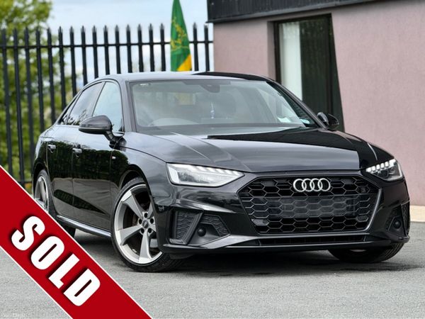 Audi A4 Saloon, Diesel, 2020, Black