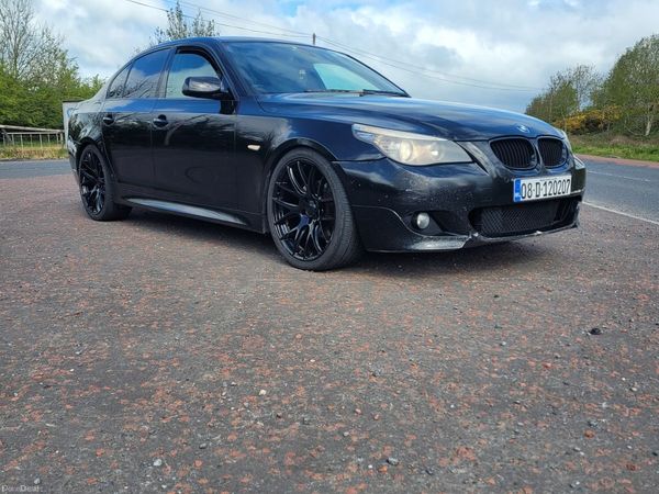 BMW 5-Series Saloon, Diesel, 2008, Black