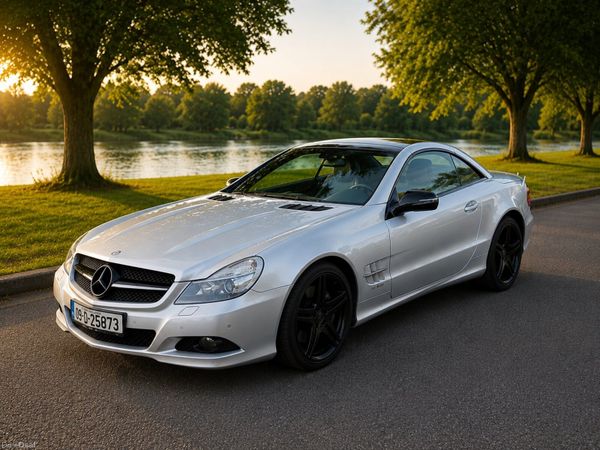 Mercedes-Benz SL-Class Convertible, Petrol, 2009, Silver