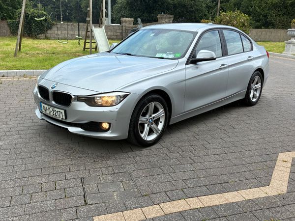 BMW 3-Series Saloon, Diesel, 2014, Silver