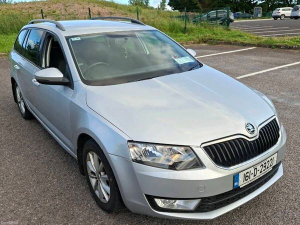 Skoda Octavia Estate, Diesel, 2016, Silver