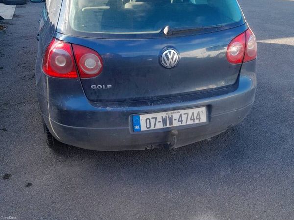 Volkswagen Golf Hatchback, Petrol, 2007, Blue