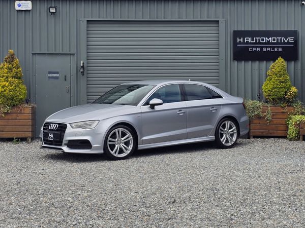 Audi A3 Saloon, Petrol, 2015, Silver