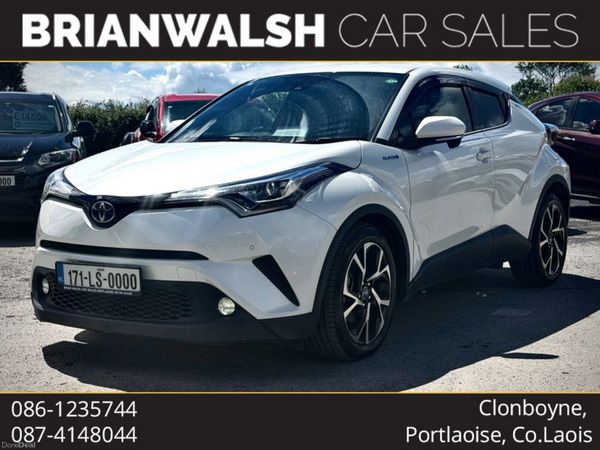 Toyota C-HR SUV, Petrol Hybrid, 2017, White